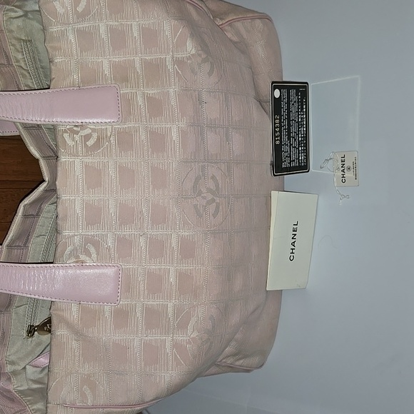 CHANEL Handbags - CHANEL Nylon Travel Line Tote